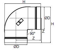 Elbow dimensions