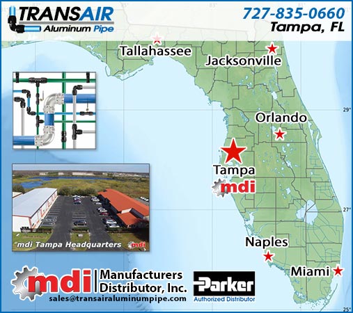 Florida Transair Aluminum Pipe