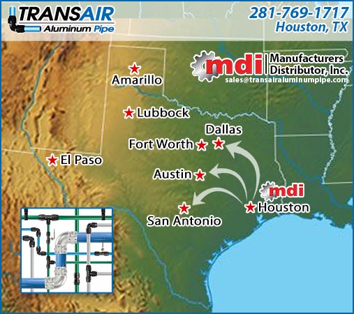 Texas Transair Aluminum Pipe